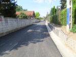 zdjęcie przedstawia zmodernizowany odcinek ul. Widokowej w Zielonkach