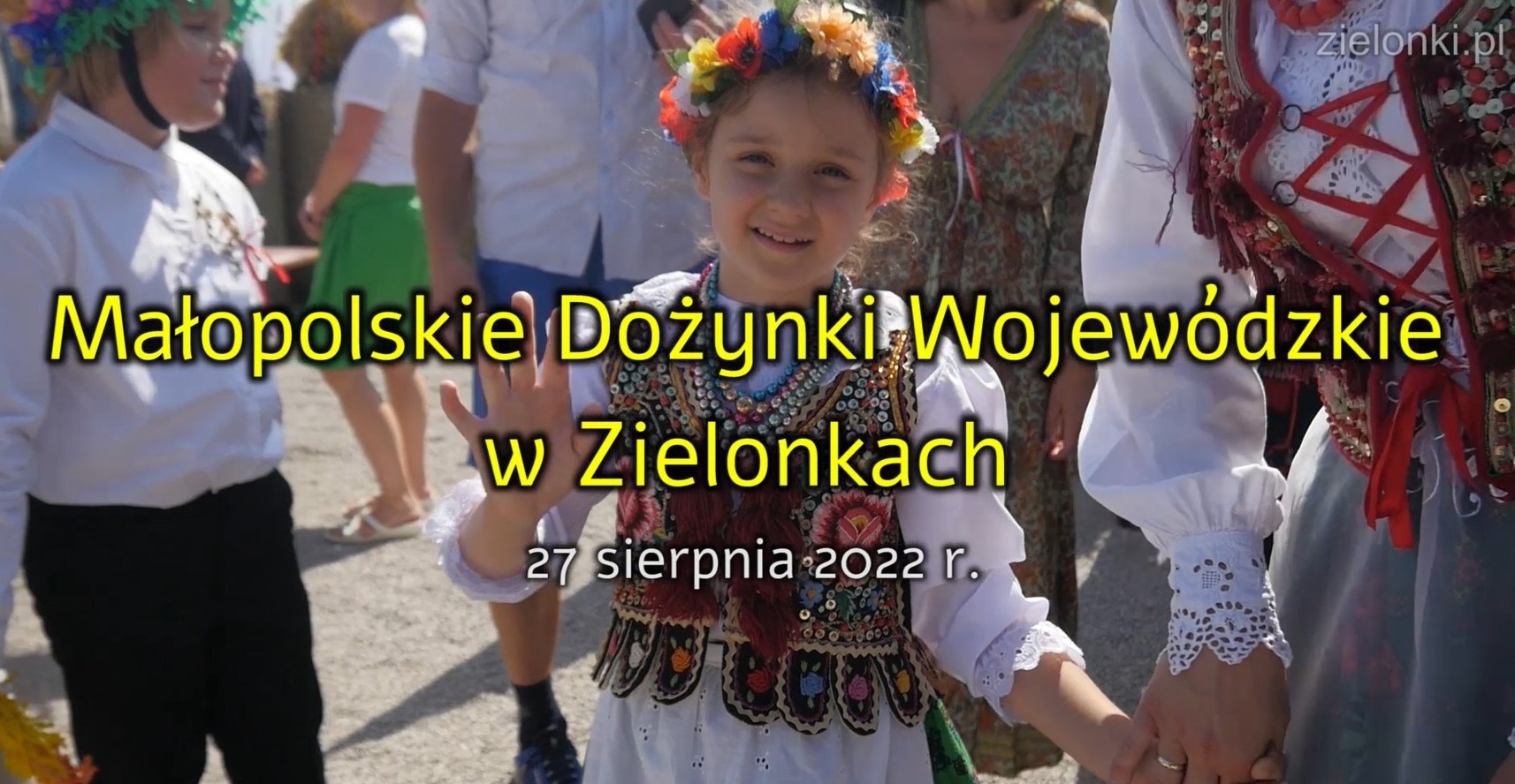 Teledysk z małopolskich dożynek w Zielonkach