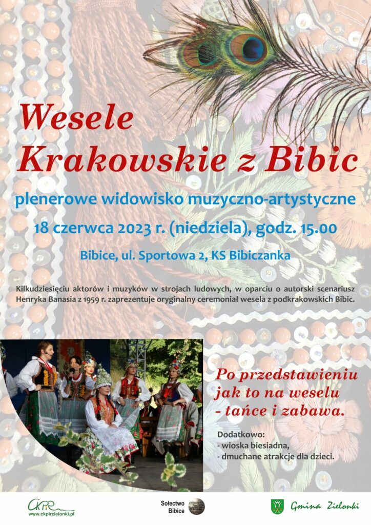 Plakat Wesela Krakowskiego z Bibic