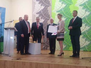 Zdjęcia z wręczenia wyróżnienia w konkursie na Najlepszego Sołtysa Województwa Małopolskiego A.D. 2022