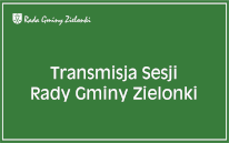logo transmisji sesji Rady Gminy Zielonki